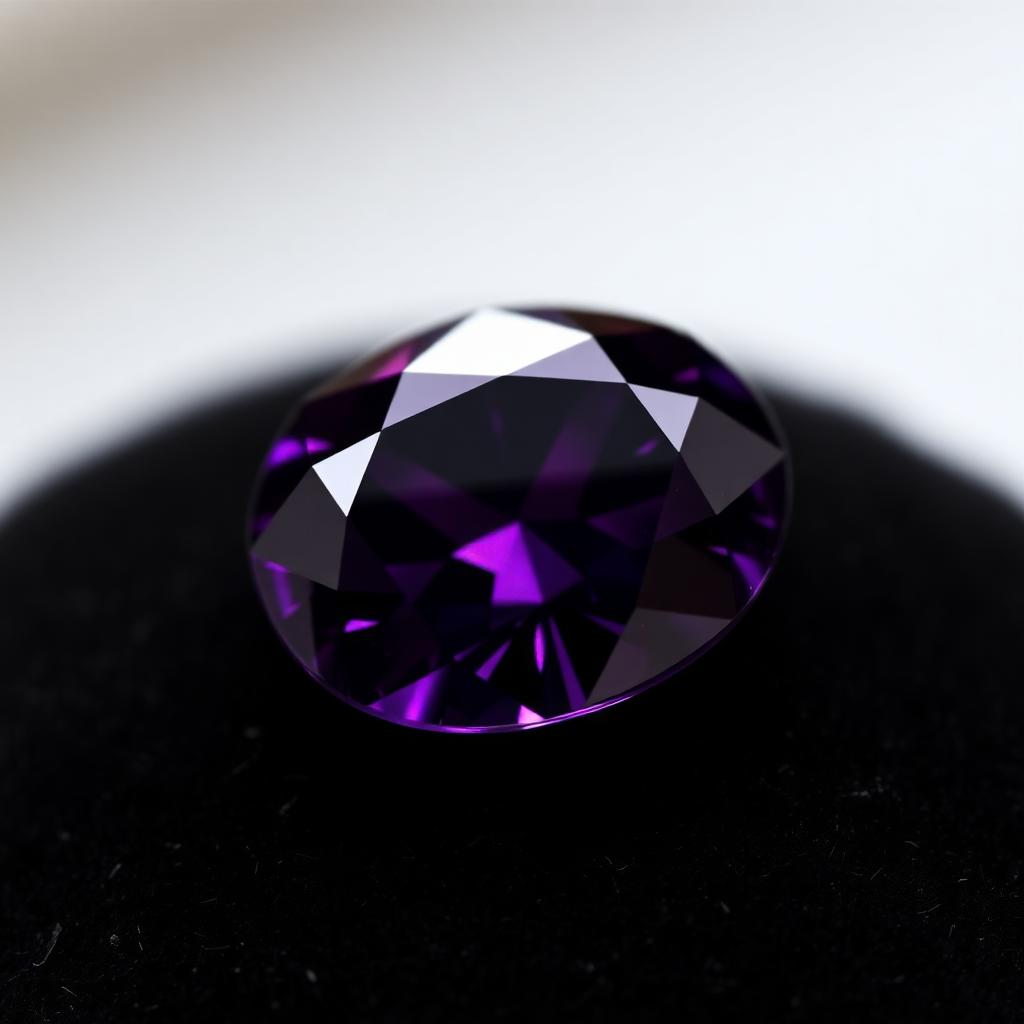 Deep Purple Spinel